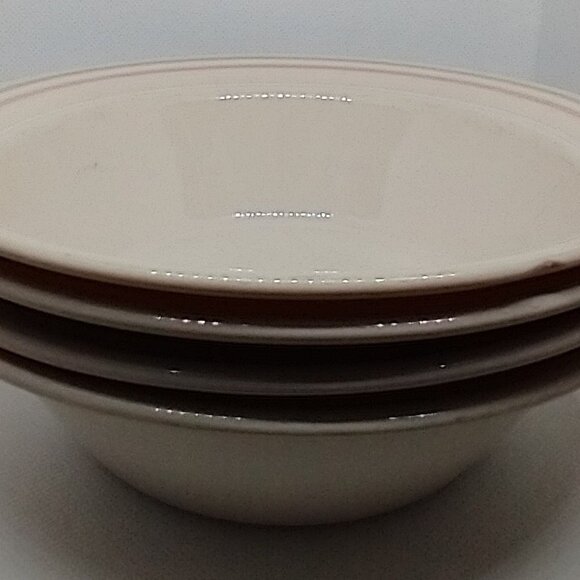 Vintage Corelle (4) Cereal Bowls by Corning Pattern Spring Pond - Picture 1 of 8